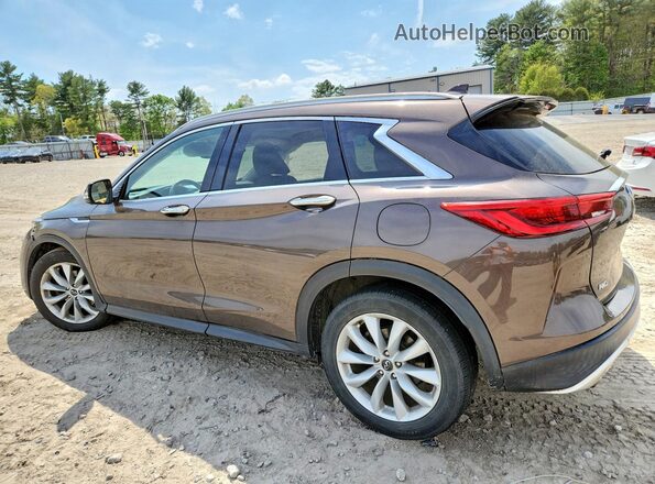 3PCAJ5M37KF110633 2019 INFINITI QX50 Brown Trasero izquierdo