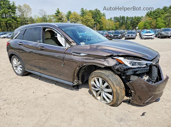 3PCAJ5M37KF110633 2019 INFINITI QX50 Brown Delantero derecho