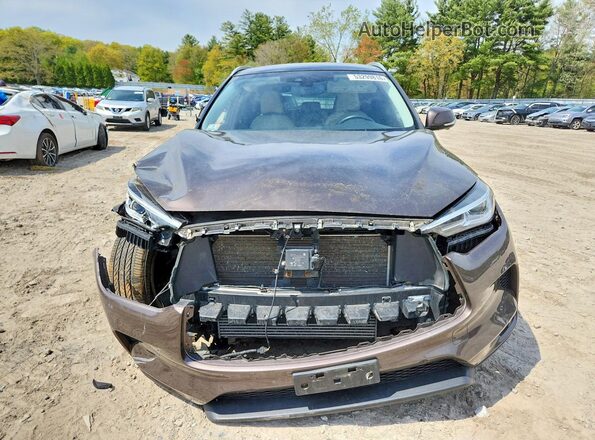 3PCAJ5M37KF110633 2019 INFINITI QX50 Brown Vista frontal
