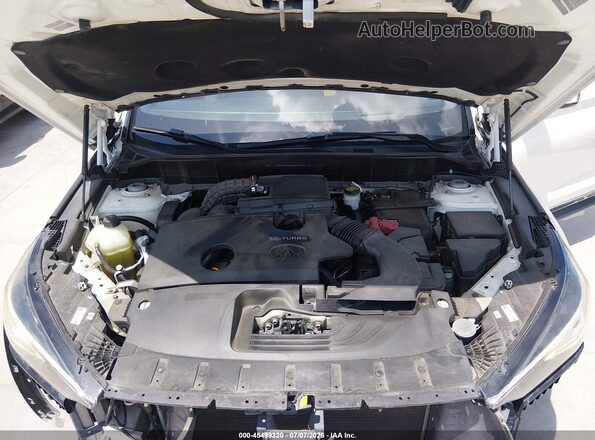 3PCAJ5M37KF127822 2019 INFINITI QX50 White Vista trasera