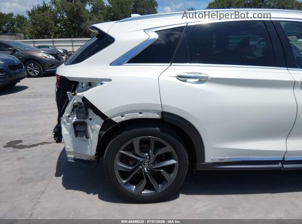 3PCAJ5M37KF127822 2019 INFINITI QX50 White 