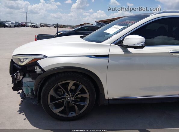 3PCAJ5M37KF127822 2019 INFINITI QX50 White 