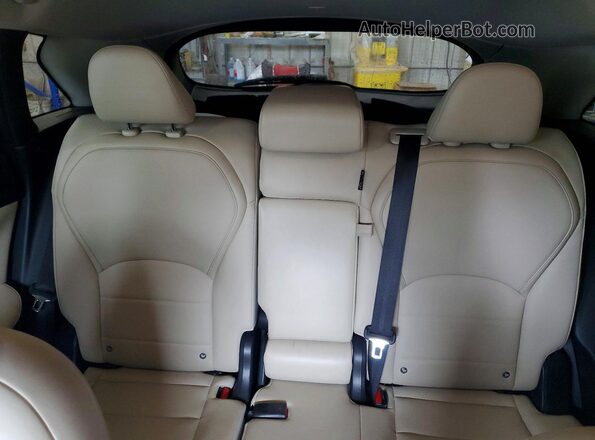 3PCAJ5M37LF102291 2020 INFINITI QX50 White Հետևի նստատեղերի տեսք