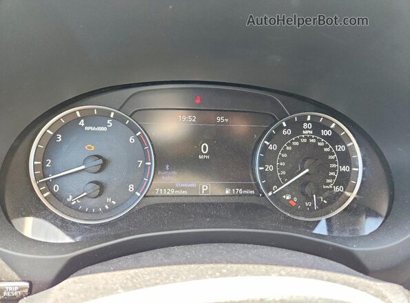 3PCAJ5M37LF120838 2020 INFINITI QX50 Кремовый Вид щитка приборов