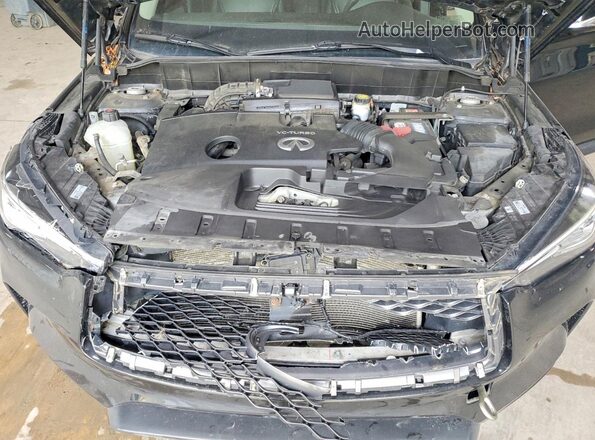 3PCAJ5M38KF142880 2019 INFINITI QX50 Black Engine compartment view