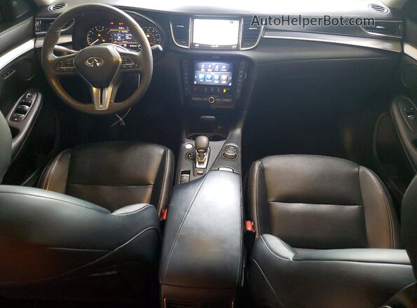 3PCAJ5M38KF142880 2019 INFINITI QX50 Black Dashboard view