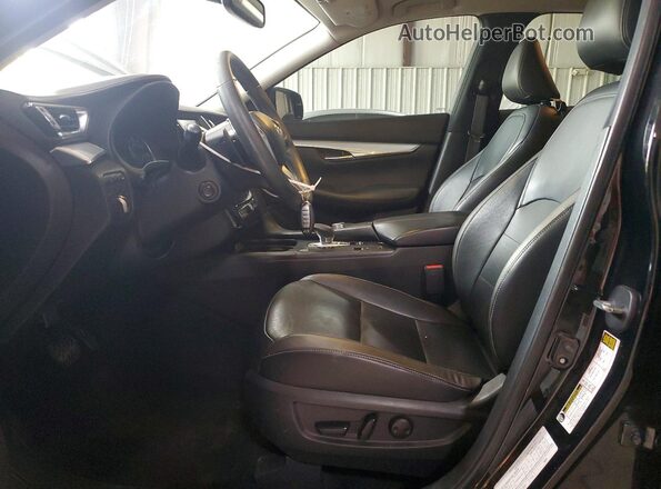 3PCAJ5M38KF142880 2019 INFINITI QX50 Black Front interior view