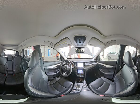 3PCAJ5M38KF142880 2019 INFINITI QX50 Black 360 interior view
