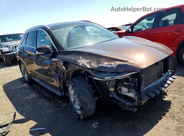 3PCAJ5M38LF108911 2020 INFINITI QX50 Purple Front right