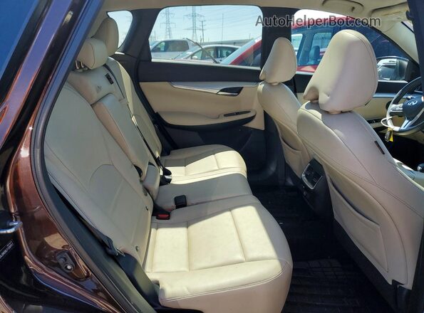3PCAJ5M38LF108911 2020 INFINITI QX50 Purple Rear seats view