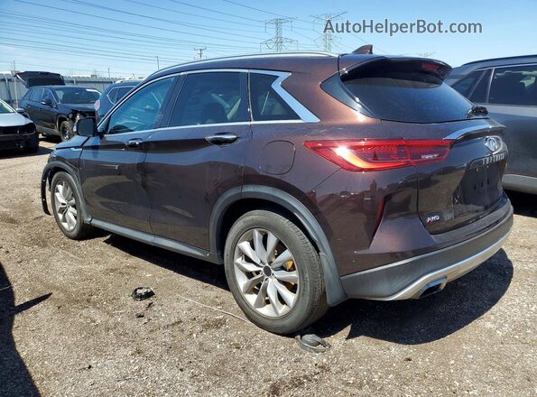 3PCAJ5M38LF108911 2020 INFINITI QX50 Purple Rear left