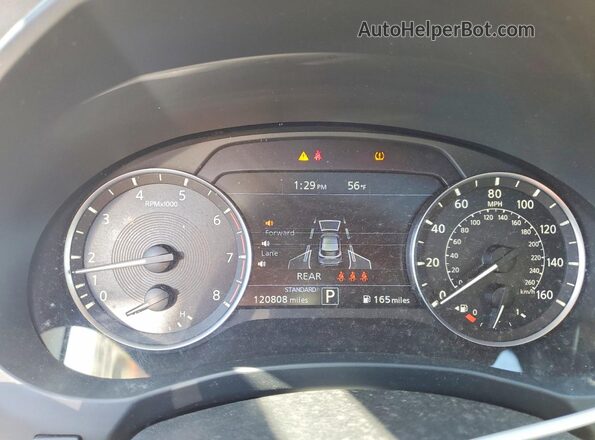 3PCAJ5M38LF108911 2020 INFINITI QX50 Purple Instrument cluster view