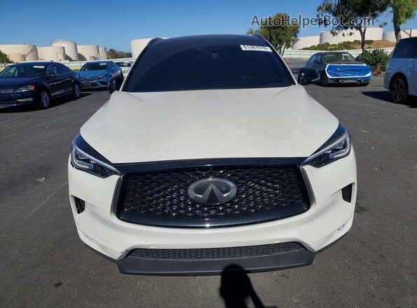 3PCAJ5M38LF108956 2020 INFINITI QX50 White Դիմացի տեսք
