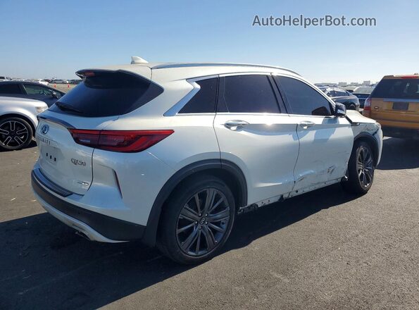 3PCAJ5M38LF108956 2020 INFINITI QX50 White Հետևի աջ