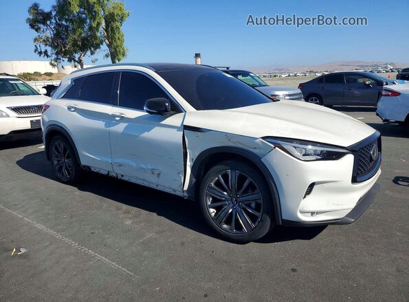 3PCAJ5M38LF108956 2020 INFINITI QX50 White Առջևի աջ