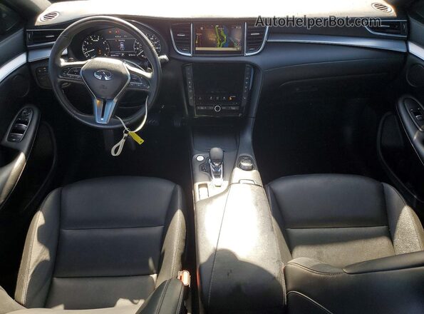 3PCAJ5M38LF108956 2020 INFINITI QX50 White Առջևի վահանակի տեսք