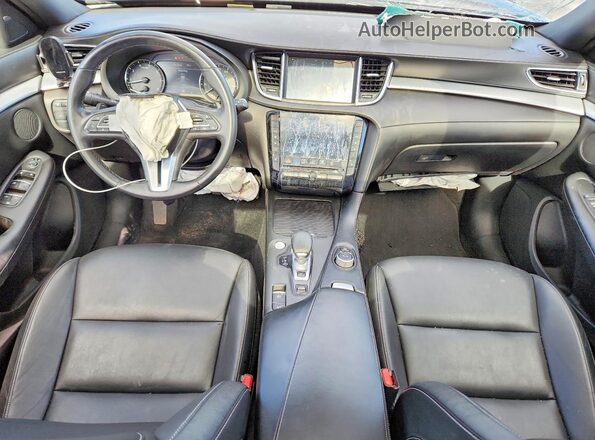 3PCAJ5M38LF117026 2020 INFINITI QX50 Black Առջևի վահանակի տեսք