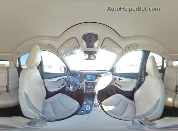 3PCAJ5M39KF113243 2019 INFINITI QX50 White 360 interior view