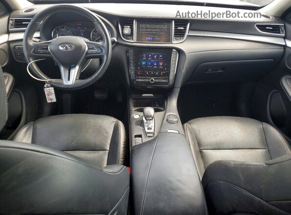 3PCAJ5M39KF116997 2019 INFINITI QX50 Charcoal Widok deski rozdzielczej