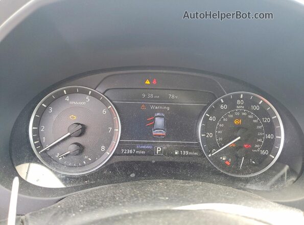 3PCAJ5M39KF116997 2019 INFINITI QX50 Charcoal Widok zestawu wskaźników