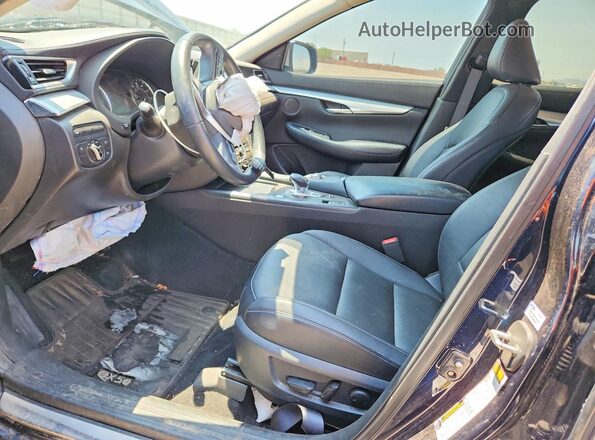 3PCAJ5M39KF139809 2019 INFINITI QX50 Blue Front interior view