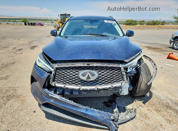 3PCAJ5M39KF139809 2019 INFINITI QX50 Blue Front view