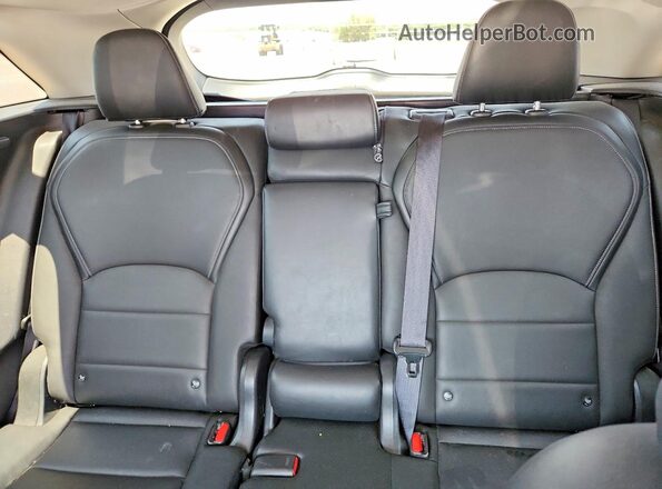 3PCAJ5M39KF139809 2019 INFINITI QX50 Blue Rear seats view