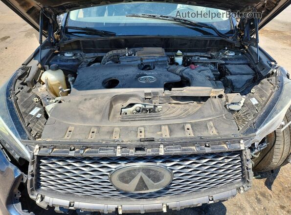 3PCAJ5M39KF139809 2019 INFINITI QX50 Blue Engine compartment view