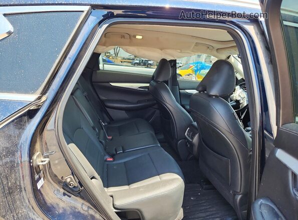 3PCAJ5M39KF139809 2019 INFINITI QX50 Blue Rear interior view