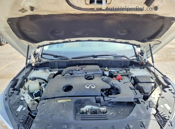 3PCAJ5M39LF116287 2020 INFINITI QX50 White Engine compartment view