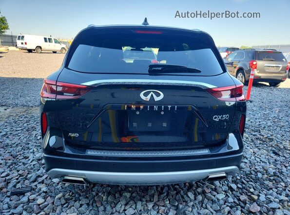 3PCAJ5M3XKF118211 2019 INFINITI QX50 Black Հետևի տեսք