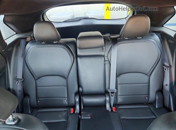 3PCAJ5M3XKF118211 2019 INFINITI QX50 Black Հետևի նստատեղերի տեսք