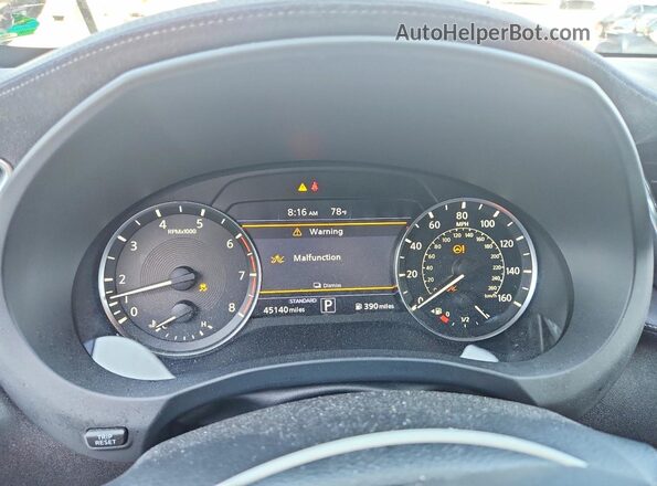 3PCAJ5M3XKF118211 2019 INFINITI QX50 Black Սարքավորումների վահանակի տեսք