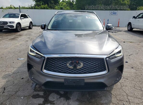 3PCAJ5M3XKF120895 2019 INFINITI QX50 Gray Դիմացի տեսք
