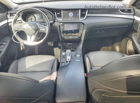 3PCAJ5M3XKF120895 2019 INFINITI QX50 Gray Առջևի վահանակի տեսք
