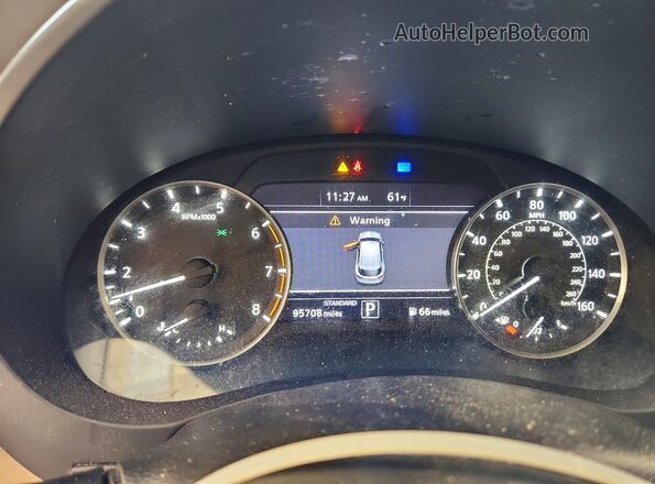 3PCAJ5M3XKF137177 2019 INFINITI QX50 White Instrument cluster view