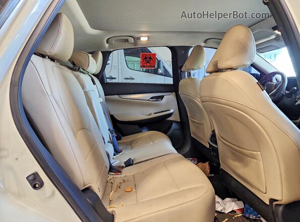 3PCAJ5M3XKF137177 2019 INFINITI QX50 White Rear interior view