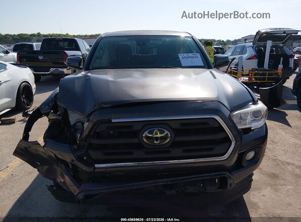 3TMAZ5CN0KM096517 2019 TOYOTA TACOMA Gray Вид щитка приладів