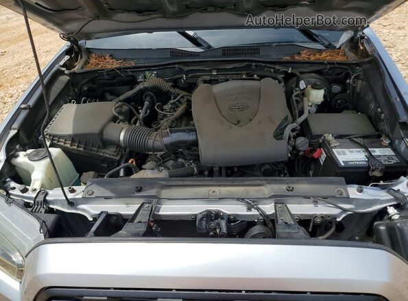 3TMAZ5CN0MM145928 2021 TOYOTA TACOMA Silver Սալոնի հետևի տեսք