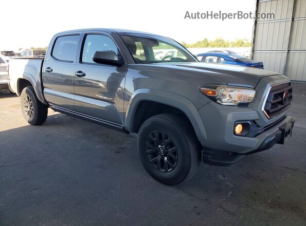 3TMAZ5CN0MM154872 2021 TOYOTA TACOMA Gray Delantero derecho