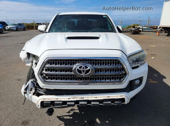 3TMAZ5CN2HM041284 2017 TOYOTA TACOMA White Դիմացի տեսք