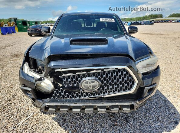 3TMAZ5CN2JM067678 2018 TOYOTA TACOMA Black Widok z przodu