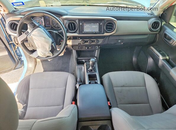 3TMAZ5CN2KM112006 2019 TOYOTA TACOMA Blue Вид панелі приладів