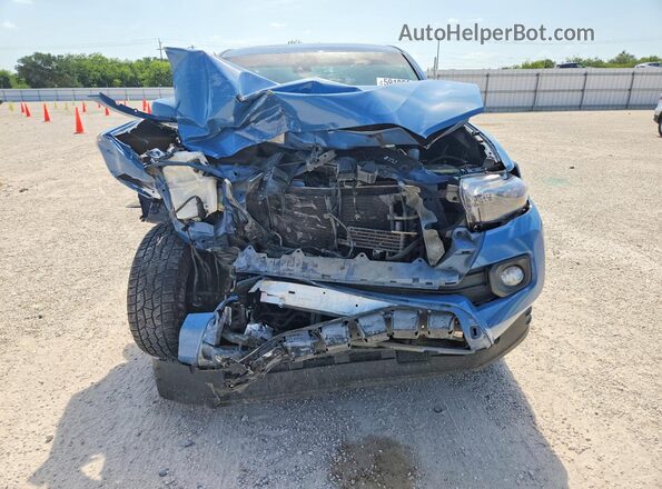 3TMAZ5CN2KM112006 2019 TOYOTA TACOMA Blue Вид спереду