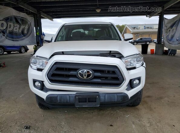 3TMAZ5CN2MM143016 2021 TOYOTA TACOMA White Front right