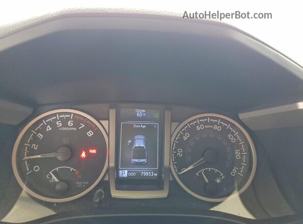 3TMAZ5CN2MM143016 2021 TOYOTA TACOMA White Dashboard view