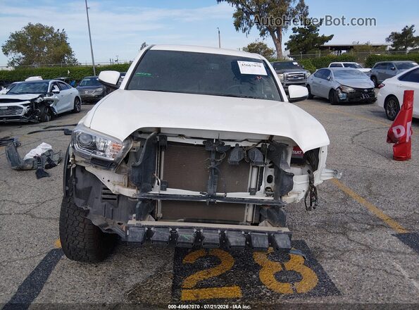 3TMAZ5CN2MM146532 2021 TOYOTA TACOMA White უკანა სალონის ხედი