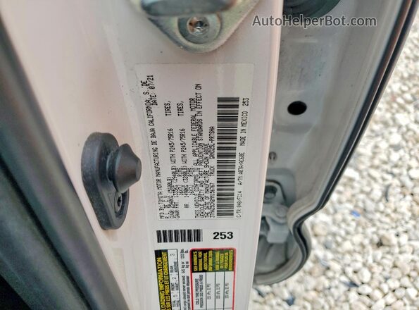 3TMAZ5CN2MM156767 2021 TOYOTA TACOMA White ძრავის განყოფილების ხედი