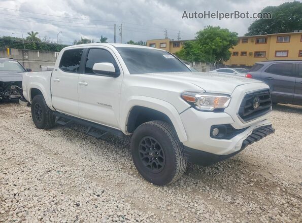 3TMAZ5CN2MM156767 2021 TOYOTA TACOMA White წინა მარჯვენა