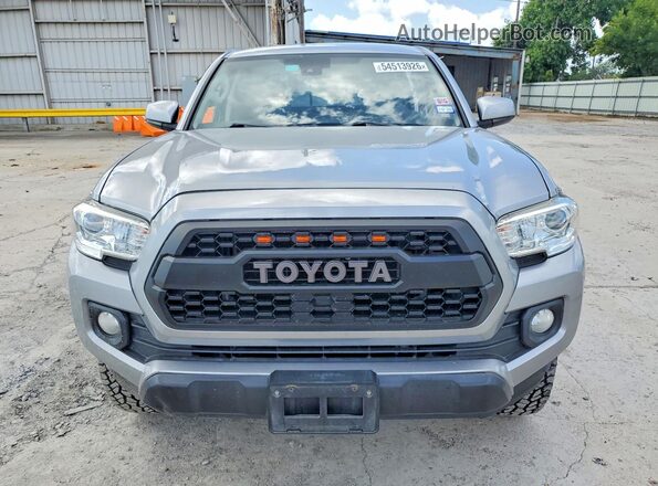3TMAZ5CN2MM157031 2021 TOYOTA TACOMA Silver Դիմացի տեսք